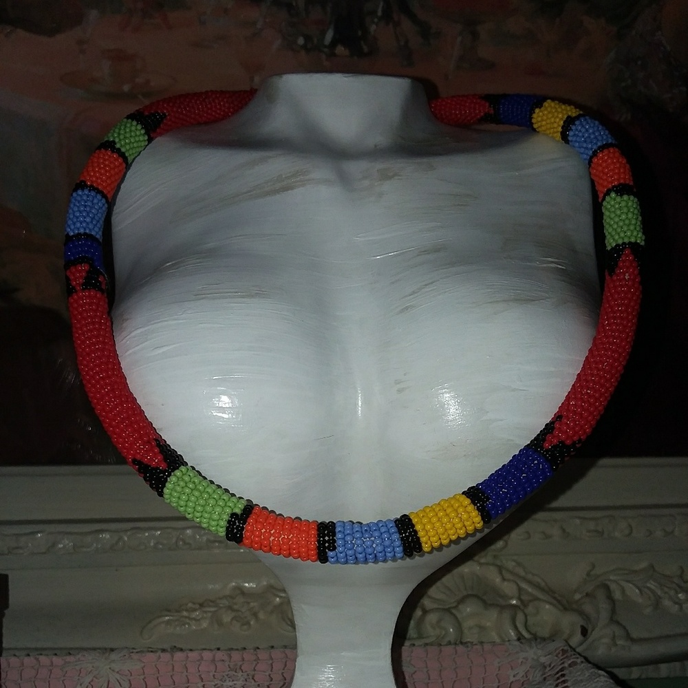 African Beaded Necklace